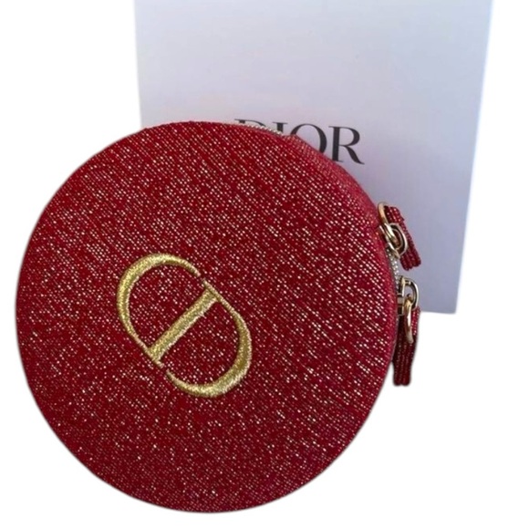 NIB - Dior Trousse Vanity Case 2025 Lunar New Year with Gold CD Logo - Picture 3 of 9